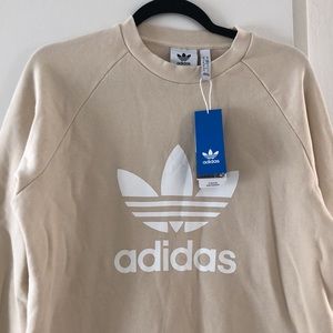 nude adidas jumper